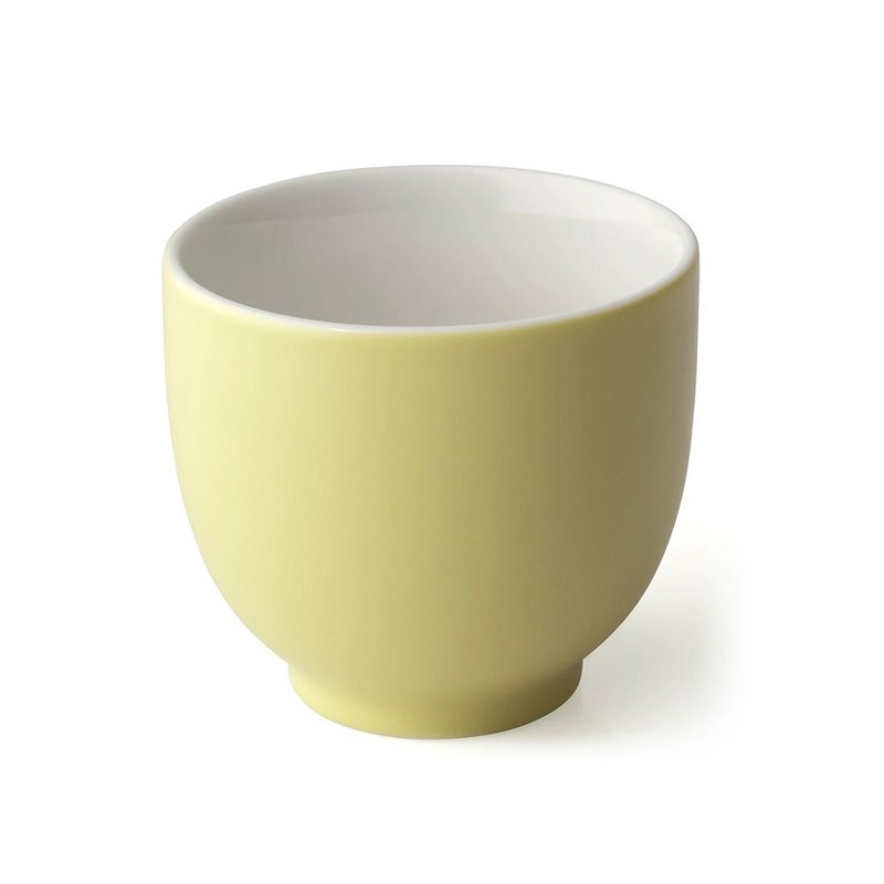 FORLIFE Q Series Ceramic Grip Cup-Lemongrass Yellow - Cups - Porcelain Yellow