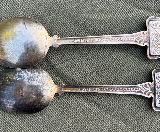 ヴィンテージの銀メッキお土産スプーン – サーファーズパラダイス