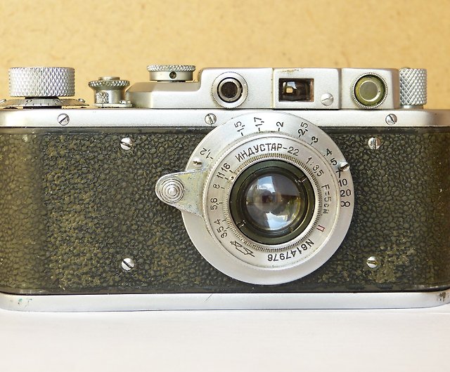 Leica IIIf RD, Industar 22 50mm ライカ