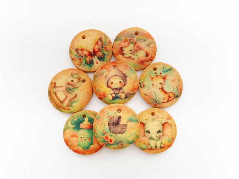 [Biscuit Queen] Baby boy/frosting-free/saliva-collecting biscuits/exclusive cute patterns/customized baby name - Handmade Cookies - Fresh Ingredients 