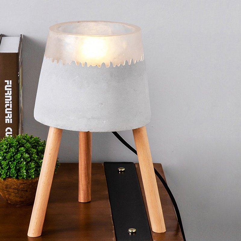 Good Form‧ good shape │ vintage ‧ water model lamp-2 - Lighting - Cement Gray