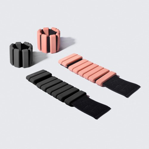 Lotus Fitness 【LOTUS】可調式重量訓練運動手環 2入組 附收納袋 負重環 運動環