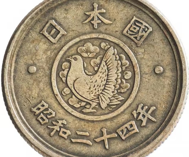 コインデザイン リングREIKA 日本製コインリング 5 円 1948-1949、日本製男性用リング、日本