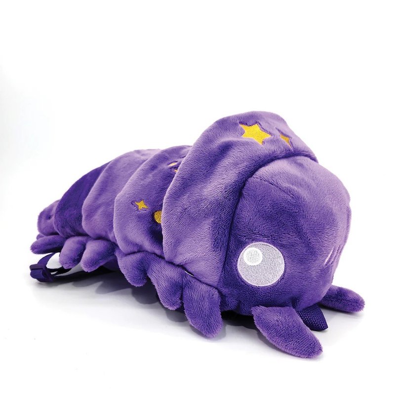 Purple ball mouse plush backpack cool village - กระเป๋าเป้สะพายหลัง - เส้นใยสังเคราะห์ สีม่วง