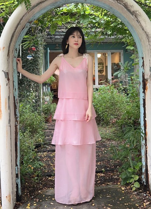 COCO ROSE 蛋糕裙仙氣小禮服款