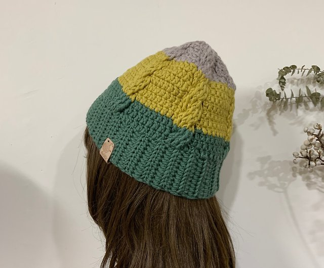 Handmade in Ireland - Super Soft Merino Wool Hat Green