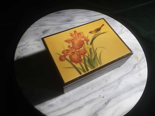 老時光OLD-TIME Vintage & Classic & Deco 【老時光 OLD-TIME】早期台灣製木製音樂珠寶盒