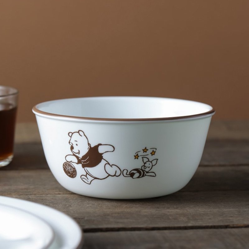 [Corning Tableware] Winnie the Pooh Replica Series 900ml Ramen Bowl - จานและถาด - แก้ว 