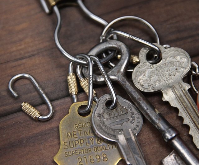 METALIZE】ミニ工業用クイックチェーンキーホルダー（3本） - ショップ