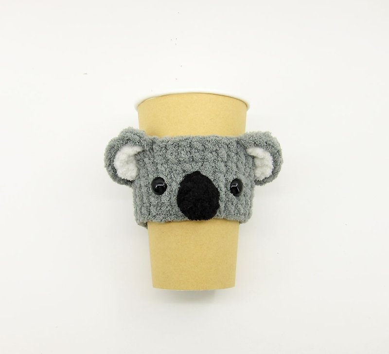Koala / Cup Set / Drink Handbag - Beverage Holders & Bags - Polyester Gray