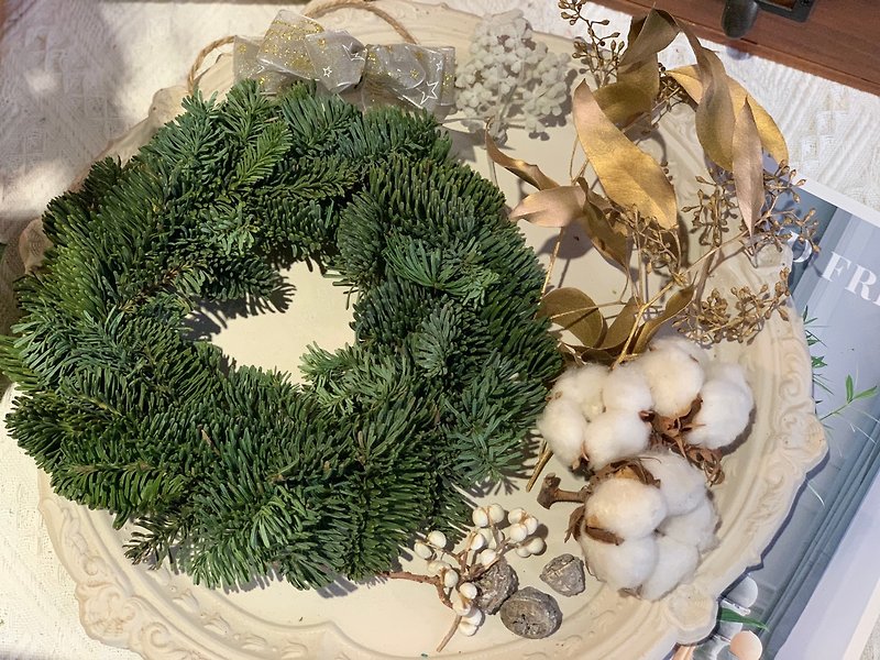 -pre order- Nobesson Wreath DIY Material Pack-Platinum Elegant Style. Gift. - Plants & Floral Arrangement - Plants & Flowers White