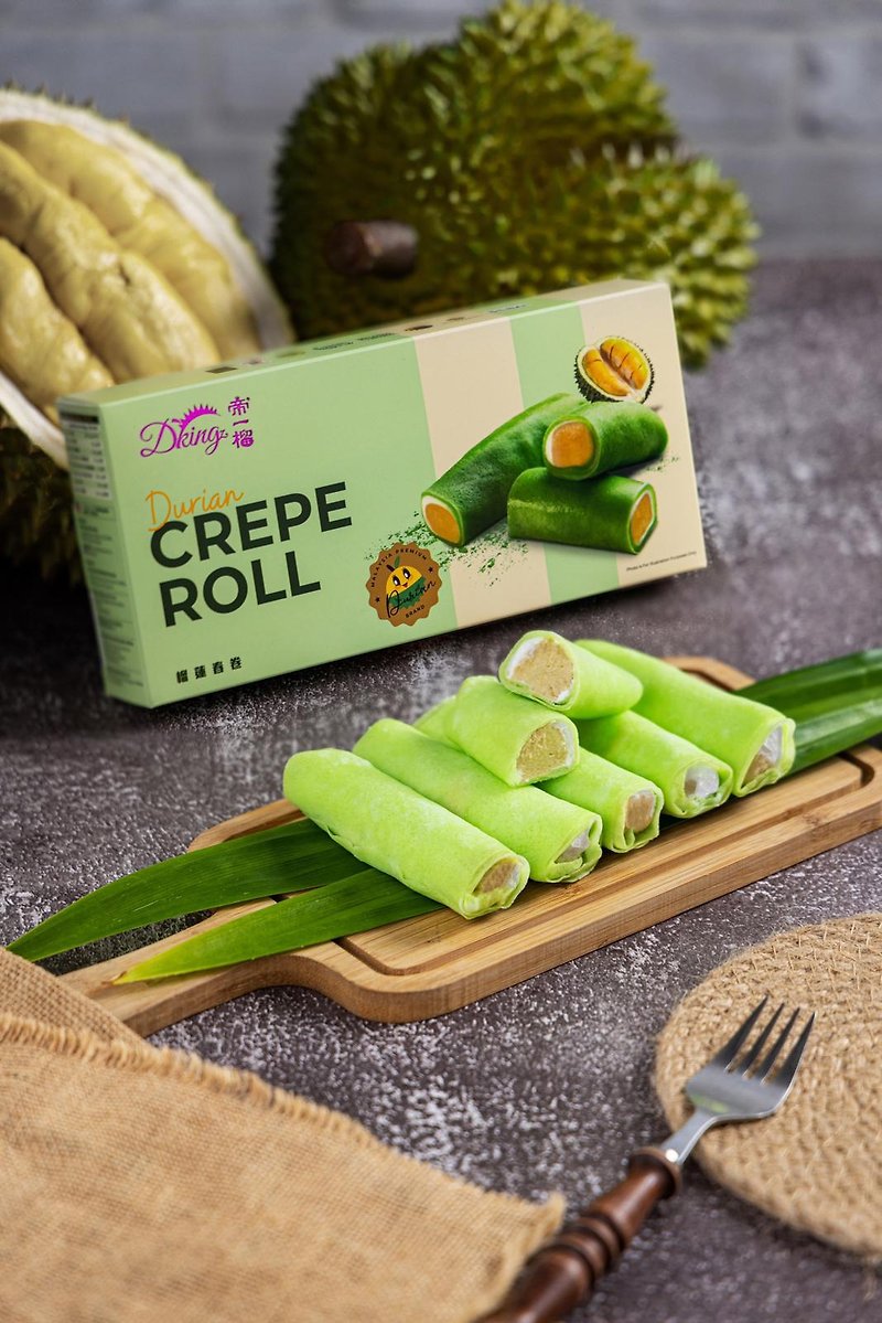 [3.8 Discount] | Emperor Yiliu - Durian Cream Roll - 6 pieces - Cake & Desserts - Other Materials Multicolor