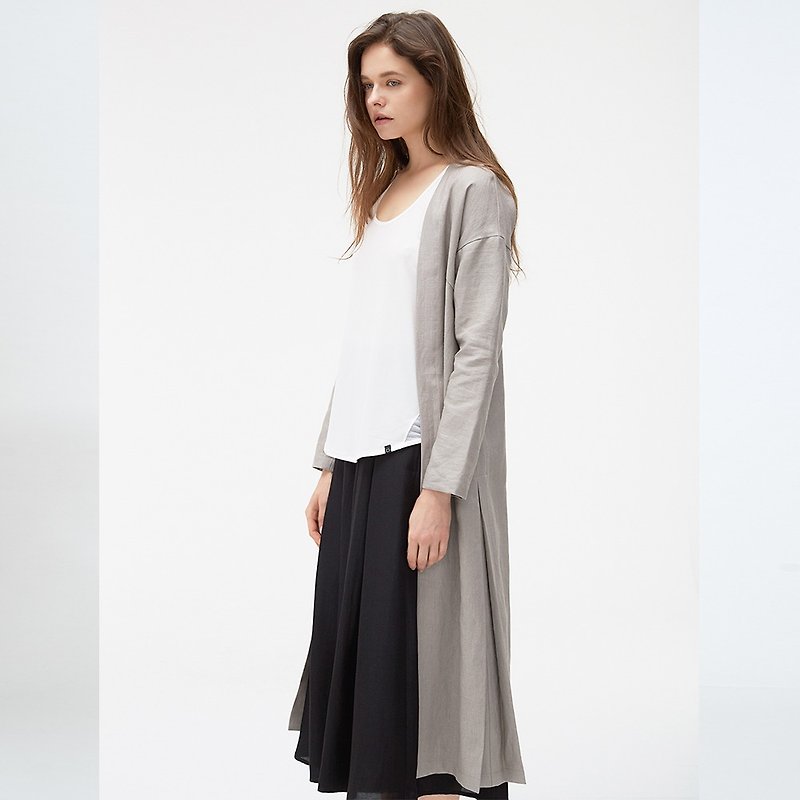 Linen coat - เสื้อแจ็คเก็ต - ผ้าฝ้าย/ผ้าลินิน 