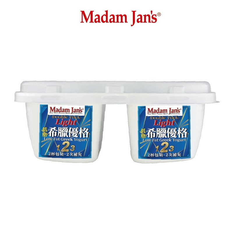 Rich Original Flavor Low-Fat Greek Yogurt 180g - Yogurt - Fresh Ingredients 