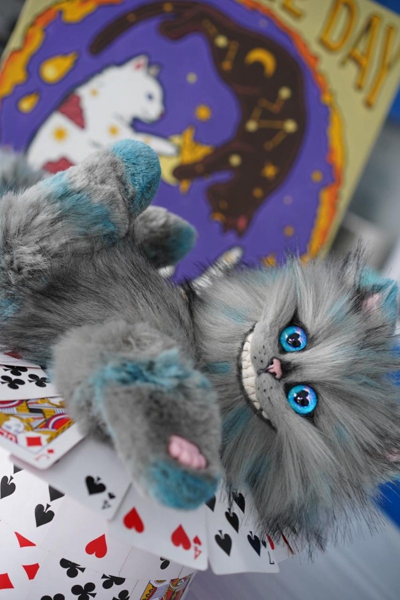 CHESHIRE CAT - 玩偶/公仔 - 其他材質 多色