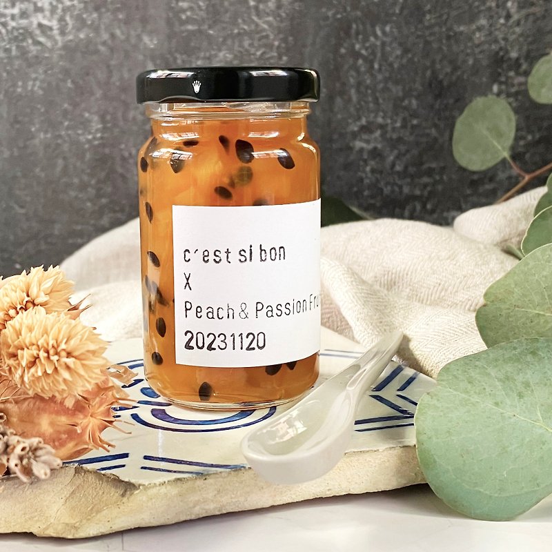 Handmade Jam x Peach & Passion Fruit - Jams & Spreads - Fresh Ingredients Orange