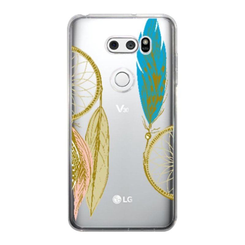 LG V30透明な超薄型シェル - スマホケース - プラスチック 