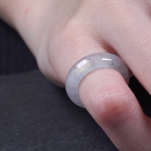 瓔珞珠寶盒 E.L.Jewelry Box 玻璃種翡翠戒指戒圈 | 國際6圍 | 天然緬甸玉翡翠A貨 | 送禮