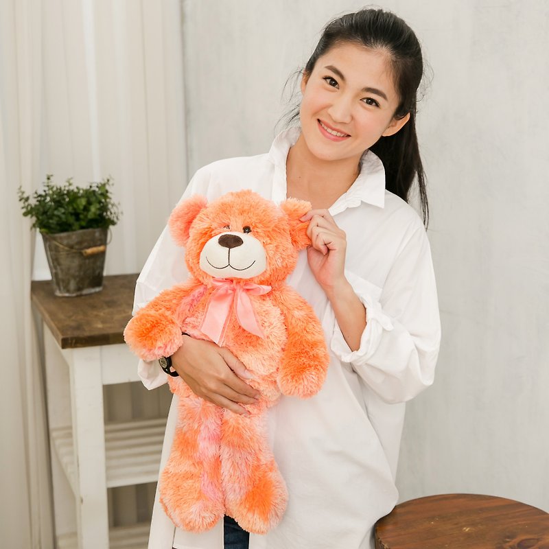 CANDY BEAR 18-inch orange candy bear - Stuffed Dolls & Figurines - Polyester Multicolor
