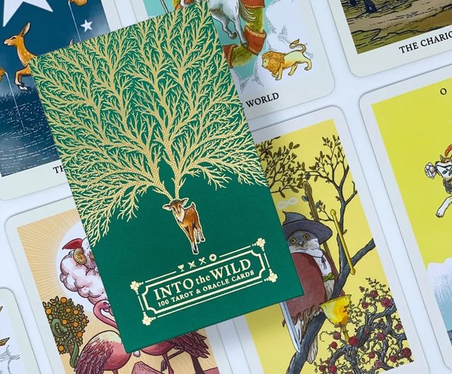 イントゥ・ザ・ワイルド 野生の森の動物タロットとオラクルの100枚の