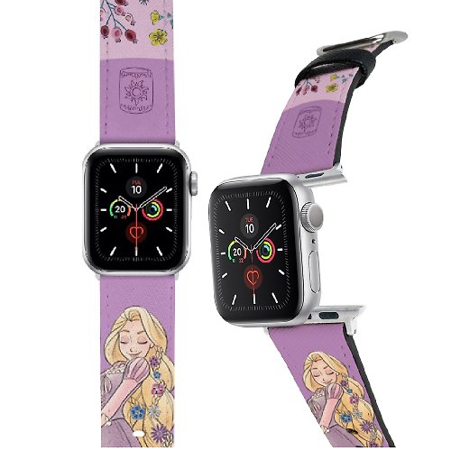 i-Smart 迪士尼 Disney-Apple Watch錶帶-皮革系列-經典長髮公主