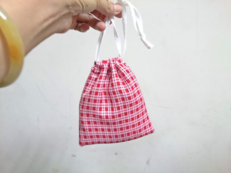 Small beam pocket goggles pocket storage bag*SK* - กระเป๋าเครื่องสำอาง - ผ้าฝ้าย/ผ้าลินิน 