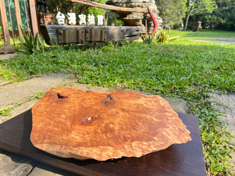 台灣香杉榴茶盤/檯面 - 擺飾/家飾品 - 木頭 咖啡色