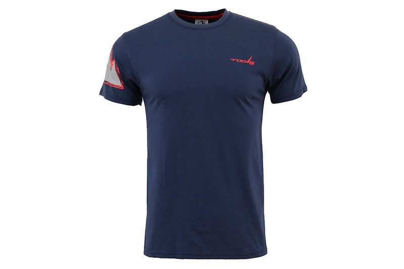 Slim Round Neck Short Sleeve Shirt #Blue :: Skin-friendly Comfort Cotton 160501-08 - Men's T-Shirts & Tops - Cotton & Hemp Blue
