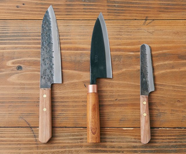 越後鍛冶職人が造った 三徳包丁 ６本セット 値下げ越後鍛冶製 ステンレス三徳包丁 6本セット - メルカリ