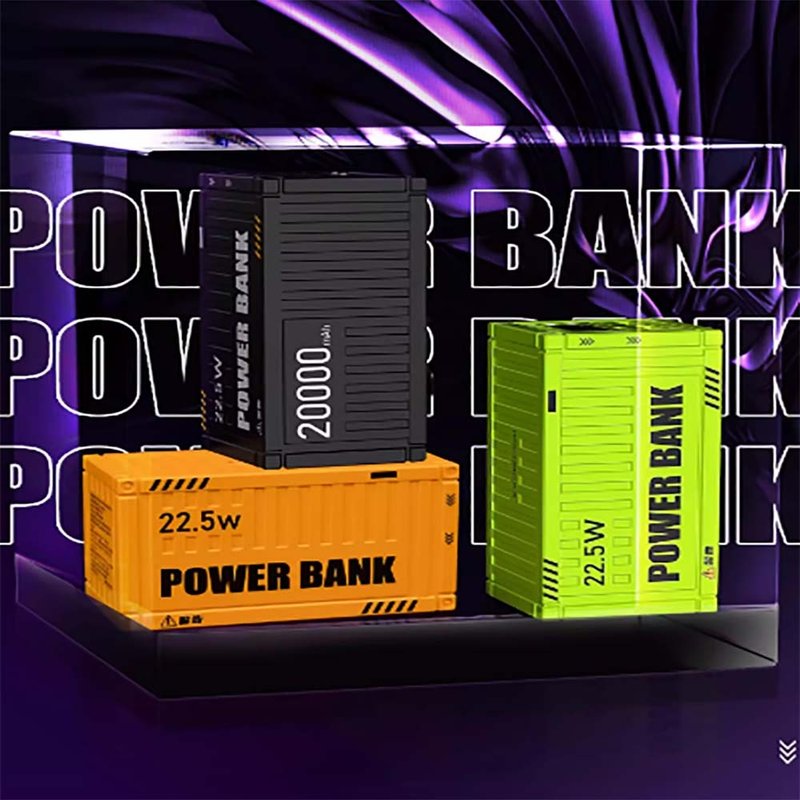 [Free Shipping] WOPOW power bank outdoor super large capacity boarding super fast charging dormitory mobile power supply - Gadgets - Other Materials Multicolor