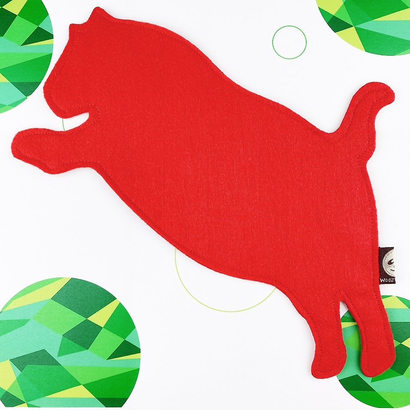 超大胖虎紅包袋 - 利是封/揮春 - 聚酯纖維 紅色