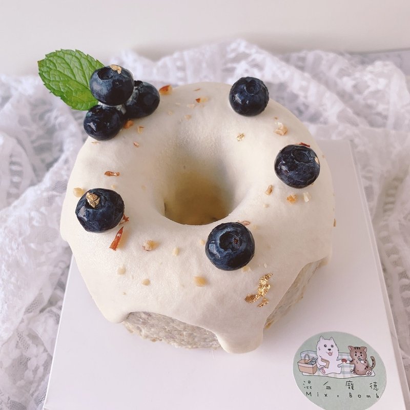 5 インチ ベリー中空ミルク キャップ (ブルーベリー) ※直接注文しないでください。 - 猫用ウェットフード・缶詰 - 食材 