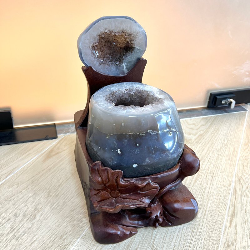 紫晶全拋面聚寶盆 | 水晶 | 水晶擺件 - 擺飾/家飾品 - 水晶 紫色