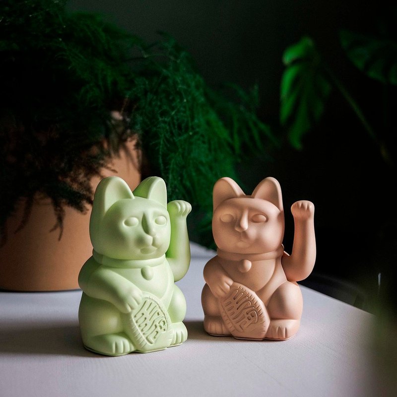 DONKEY 招財貓 - 經典霧面款 - 擺飾/家飾品 - 塑膠 黃色