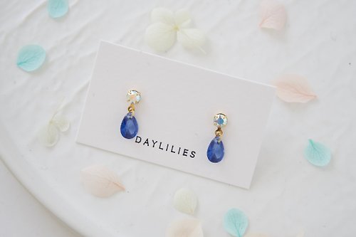 daylilies handmade忘憂手作社 9月誕生石 - 藍寶石