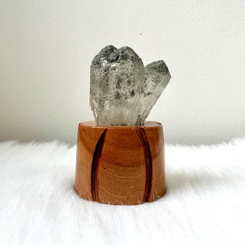 喜馬拉雅綠幽靈晶簇 | 水晶 | 水晶簇 | 水晶擺件 - 擺飾/家飾品 - 水晶 綠色