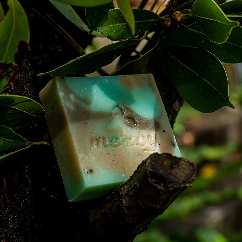 Liangxia German 100% Peppermint Oil Ice Soap - สบู่ - วัสดุอื่นๆ สีเขียว