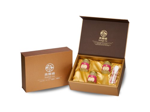 燕爾禧臻選 新上市【燕爾禧Swallow】官府濃純即食燕窩-精緻禮盒組3入裝