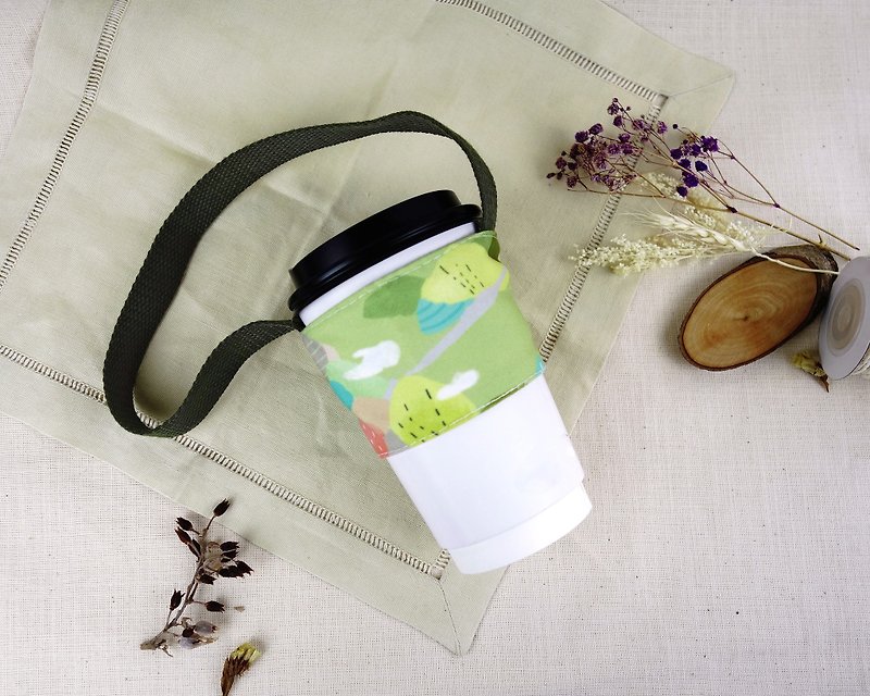 Double-layer beverage bag-Shan Lan - ถุงใส่กระติกนำ้ - เส้นใยสังเคราะห์ หลากหลายสี