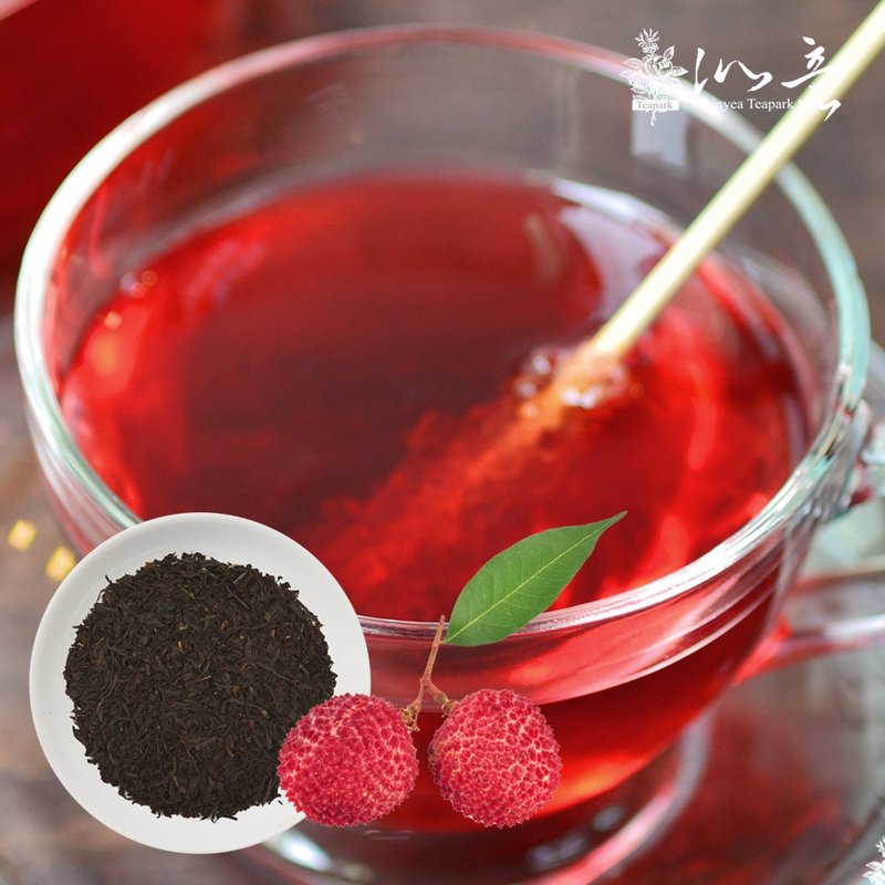 Lychee Black Tea (100gx4pcs) – Popular summer fruity flavor - Tea - Other Metals Red