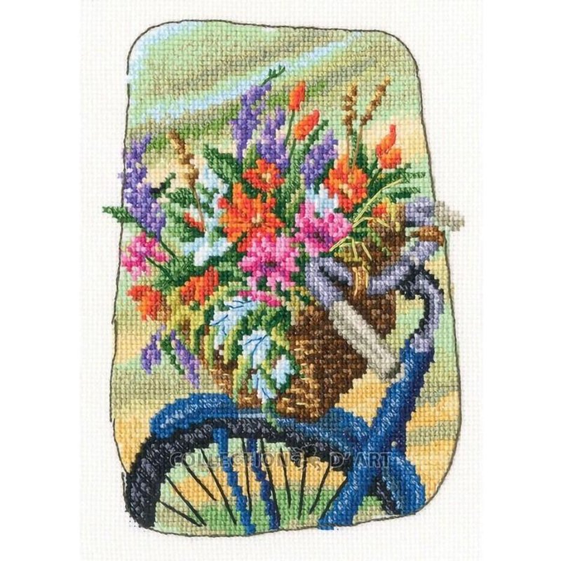 RTO - C343 Farm Snapshot - Bicycle - Knitting, Embroidery, Felted Wool & Sewing - Other Materials 