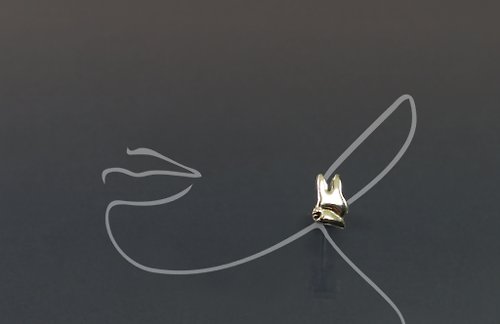 Maple jewelry design 麻吉系列-兔子與紅蘿蔔925耳釘(單支/一對)