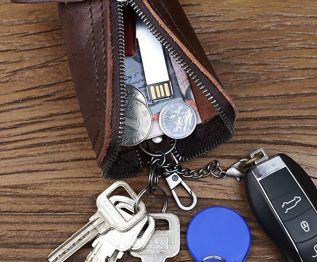 Key ring, key keeper, pocket key ring, purse key ring, vintage