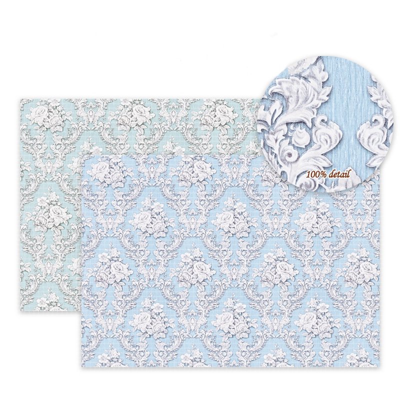 Nocturne Wrapping Paper (Original) / Scrapbook Paper / 25sheet A4 size 100g - 其他 - 紙 