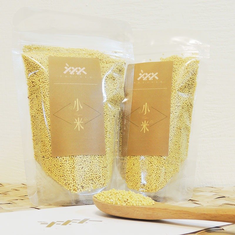 Valjulu 小米(150g) //馬兒部落手創-原住民古老且神聖的作物 - 燕麥/麥片/穀物 - 新鮮食材 金色