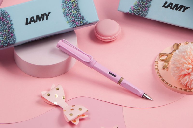 LAMY 七彩鋼筆禮盒 / safari 狩獵者系列 - 春日粉 - 鋼筆 - 塑膠 粉紅色