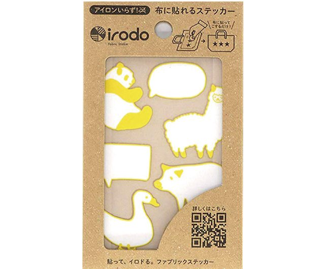 Irodo Stickers For Fabric Letter & Post