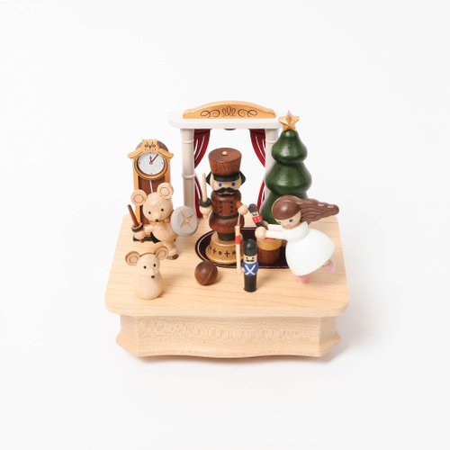 くるみ割り人形バレエ】スイングターンテーブルオルゴールバレエくるみ