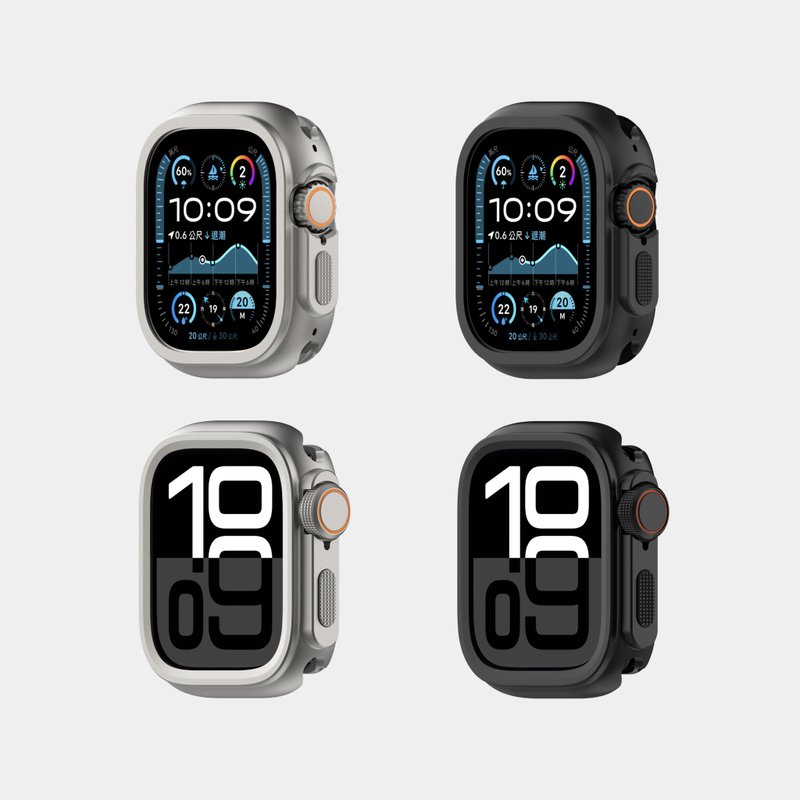【UNIU】Remix 改裝保護殼 Apple Watch 49/46mm - 錶帶 - 鋁合金 