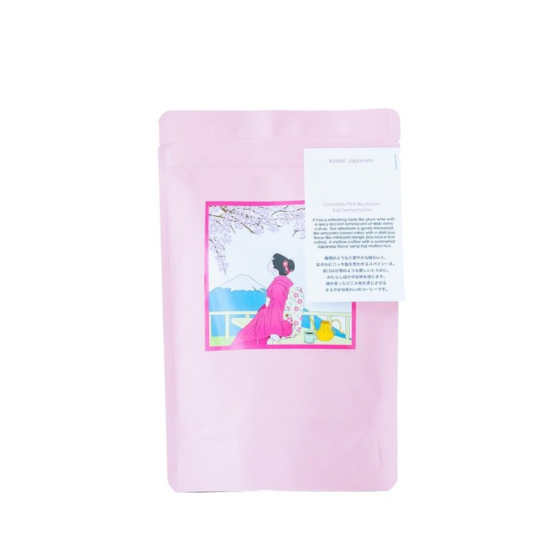 Flamingo. Geisha special blend/light roast/cherry floral white peach melon cherry plum peach coffee beans 100g - กาแฟ - อาหารสด สีแดง